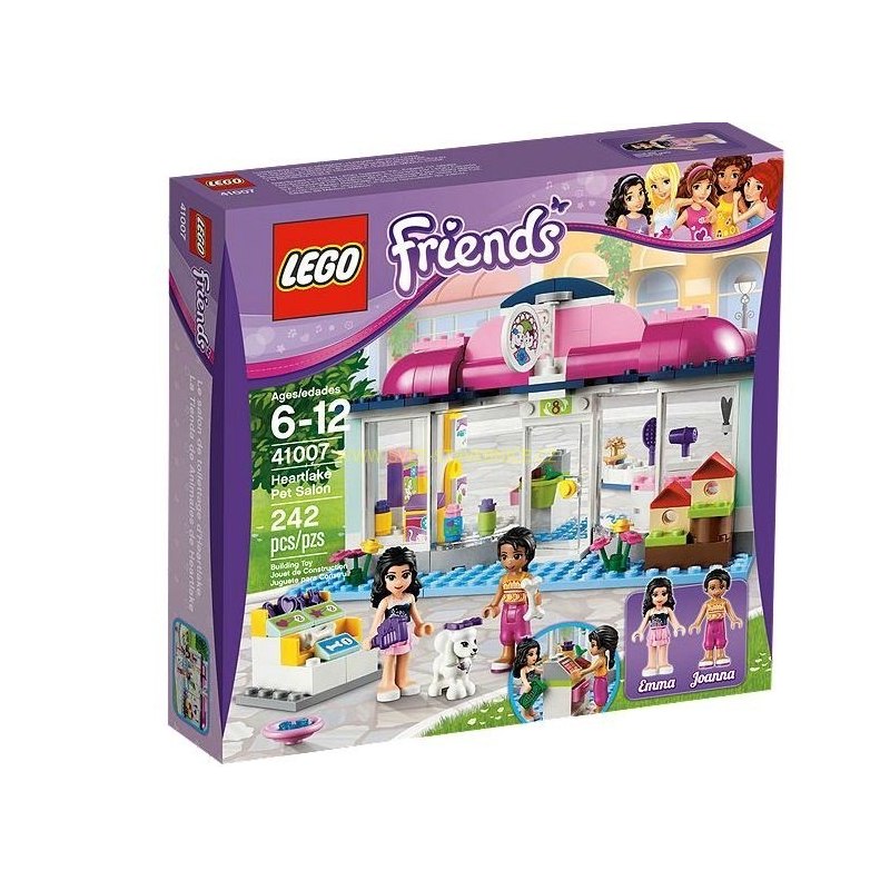 LEGO FRIENDS - Zvířecí salón v Heartlake 41007 - Stavebnice