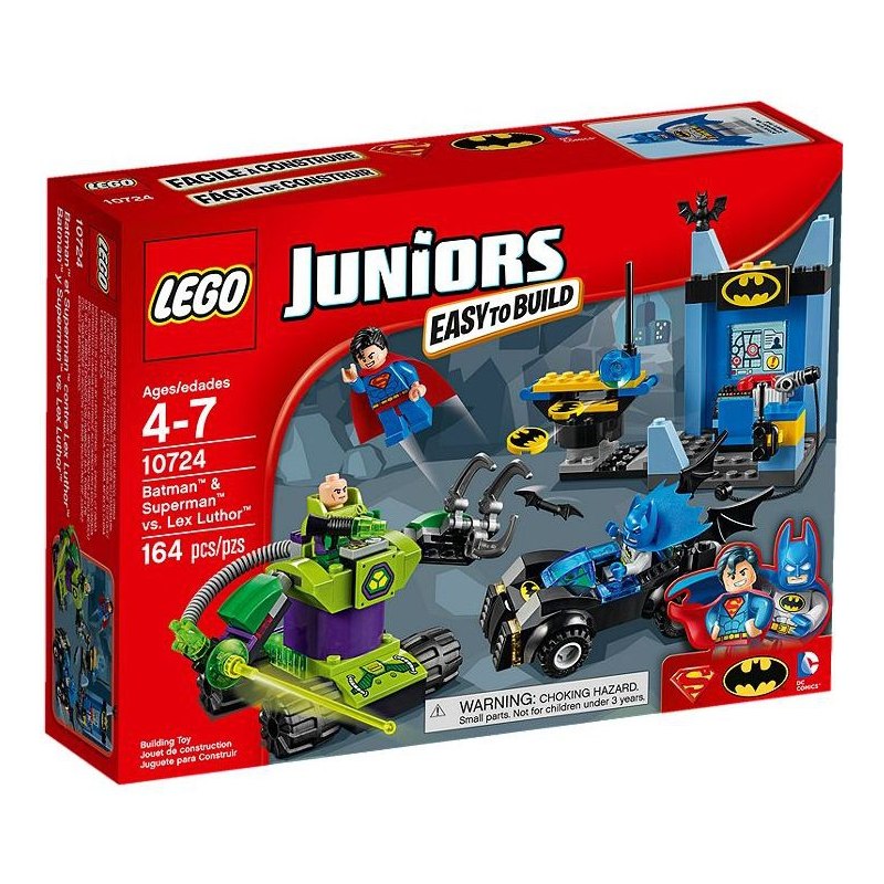 LEGO Juniors 10724 Batman a Superman vs. Lex Luthor - Stavebnice
