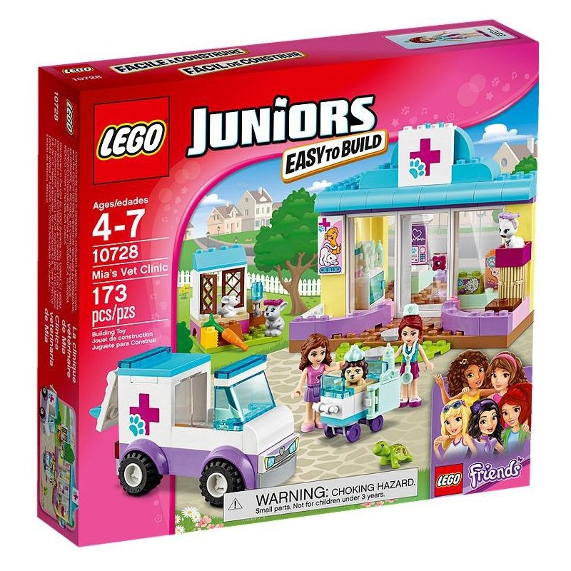 LEGO Juniors 10728 Mia a veterinární klinika - Stavebnice