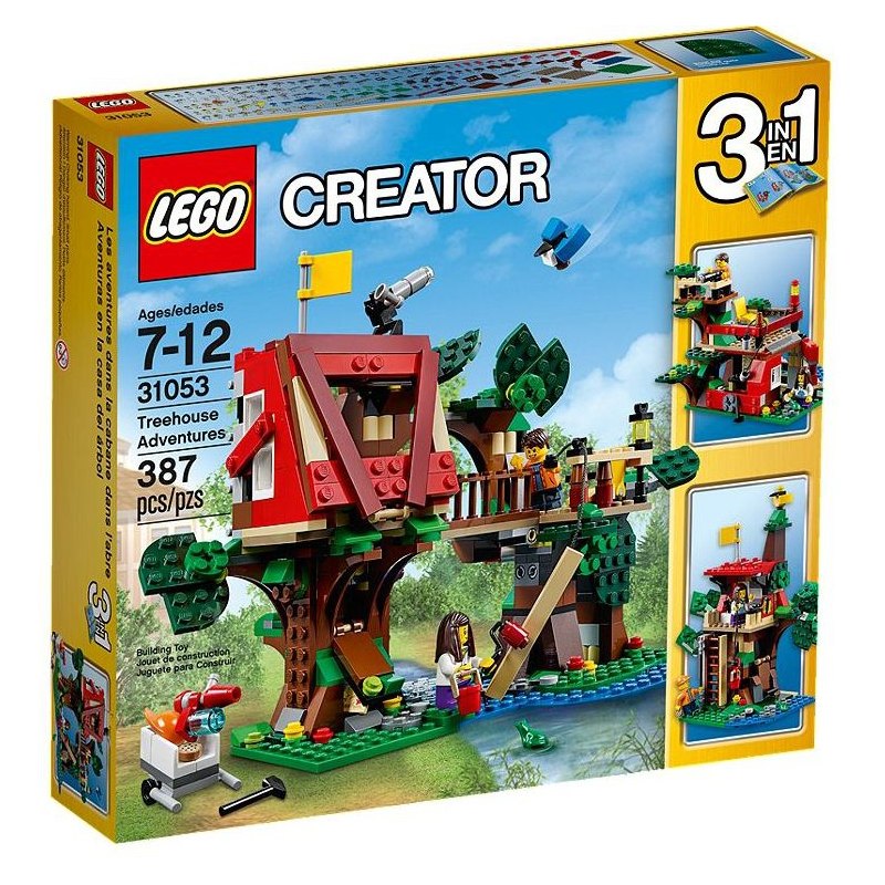 LEGO Creator 31053 Dobrodružství v domku na stromě - Stavebnice