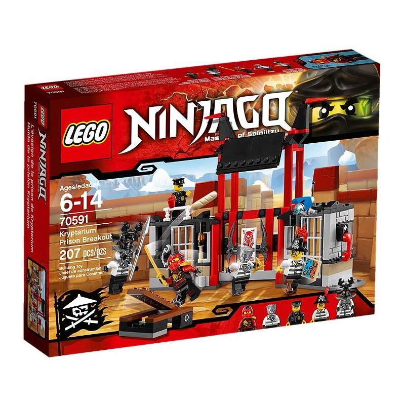 LEGO Ninjago 70591 Útěk z vězení Kryptarium - Stavebnice