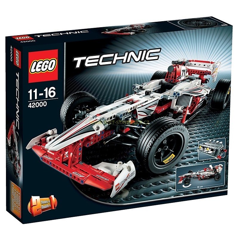 LEGO TECHNIC - Pretekár Grand Prix 42000 - Stavebnice