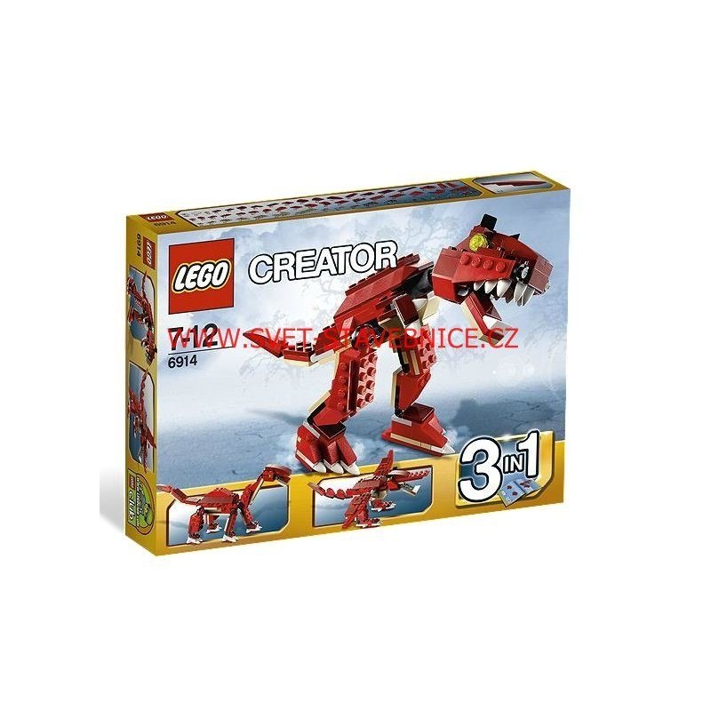 LEGO CREATOR - Praveký dravec 6914 - Stavebnice