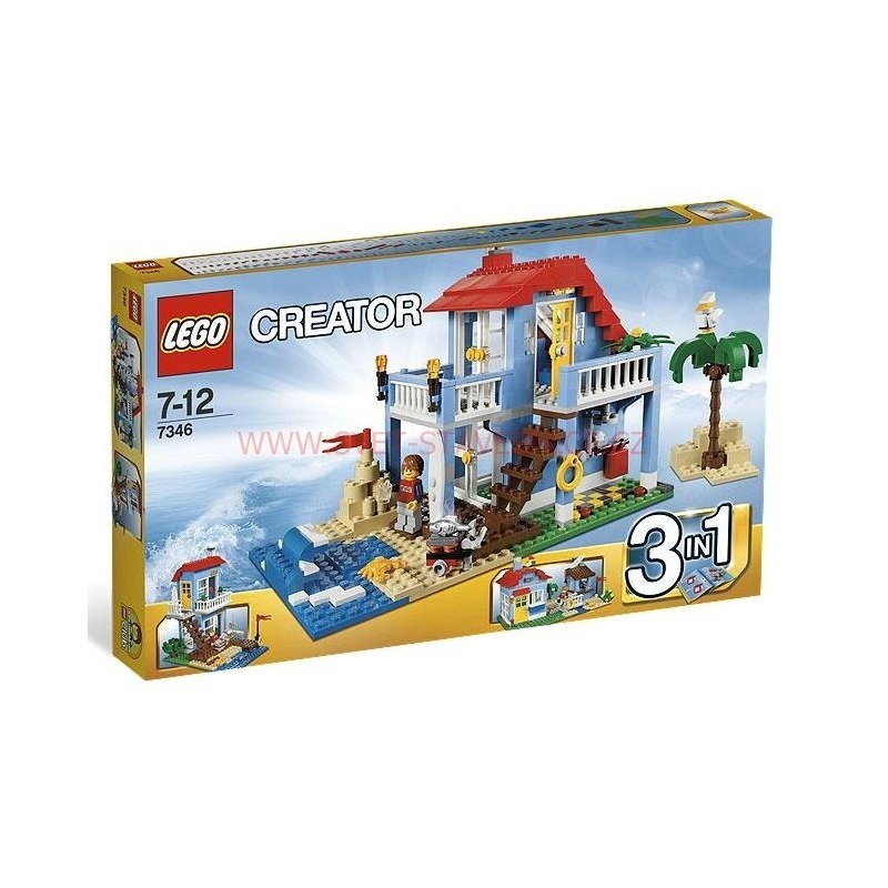 LEGO CREATOR - Plážový domček 7346 - Stavebnice