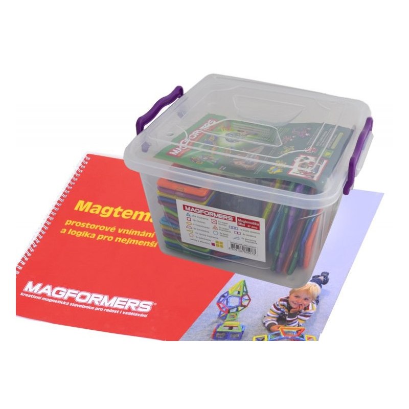 Magformers Magtematika box, 67 dílků - Stavebnice
