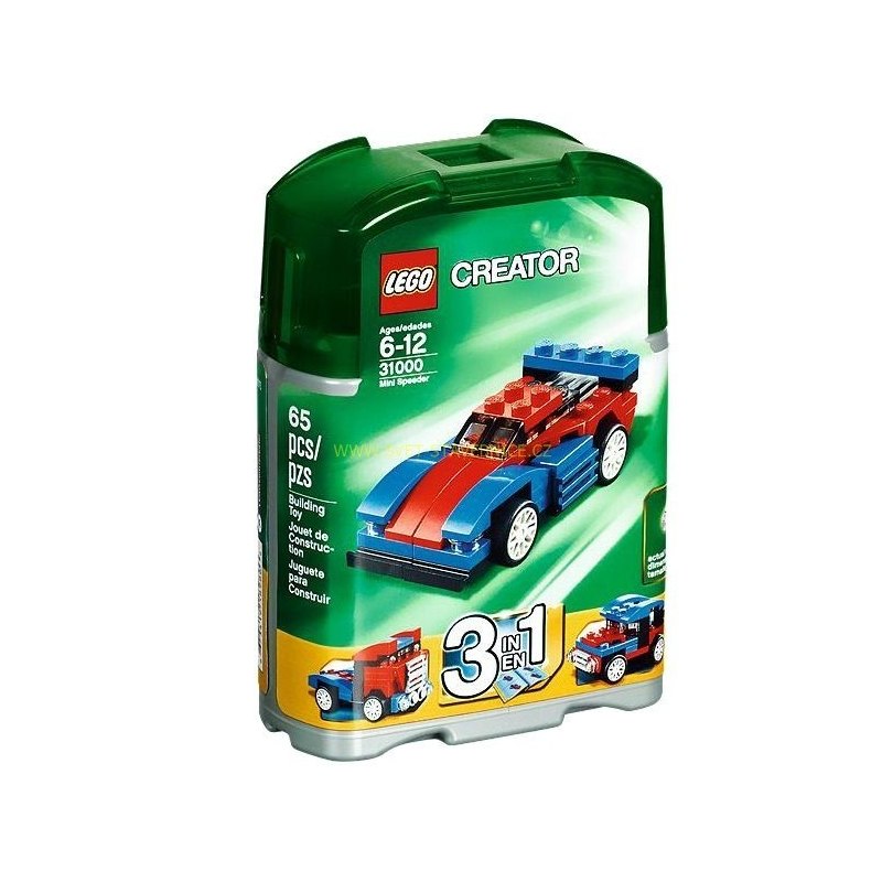LEGO CREATOR - Mini závoďák 31000 - Stavebnice