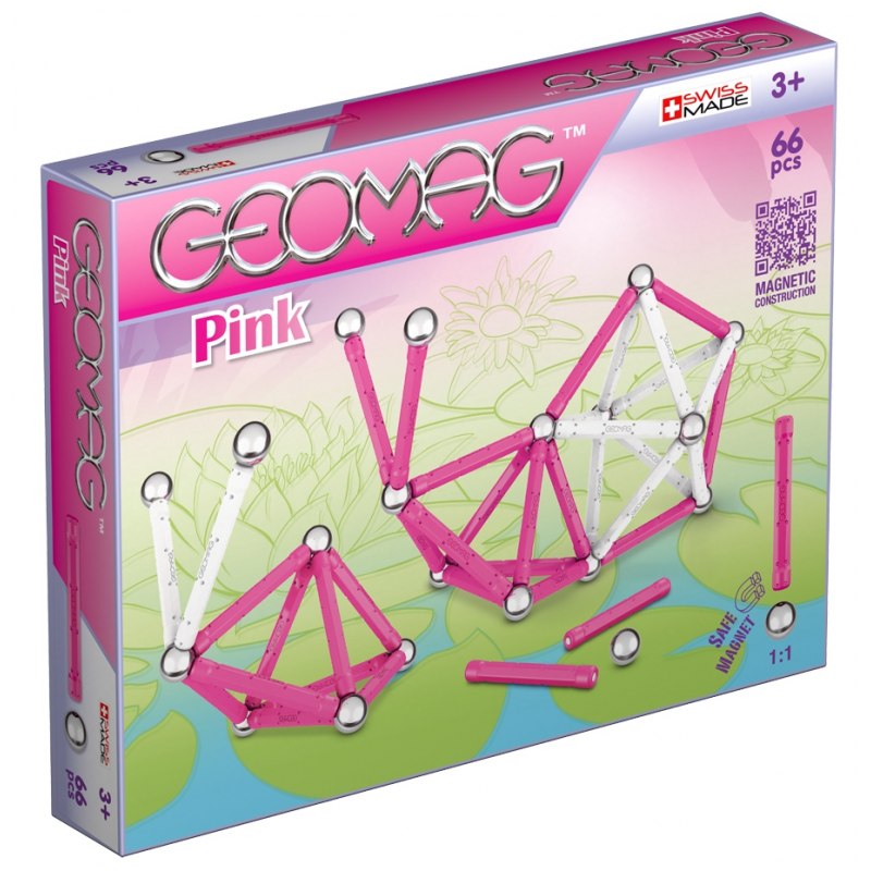 Geomag Pink 66 - Stavebnice