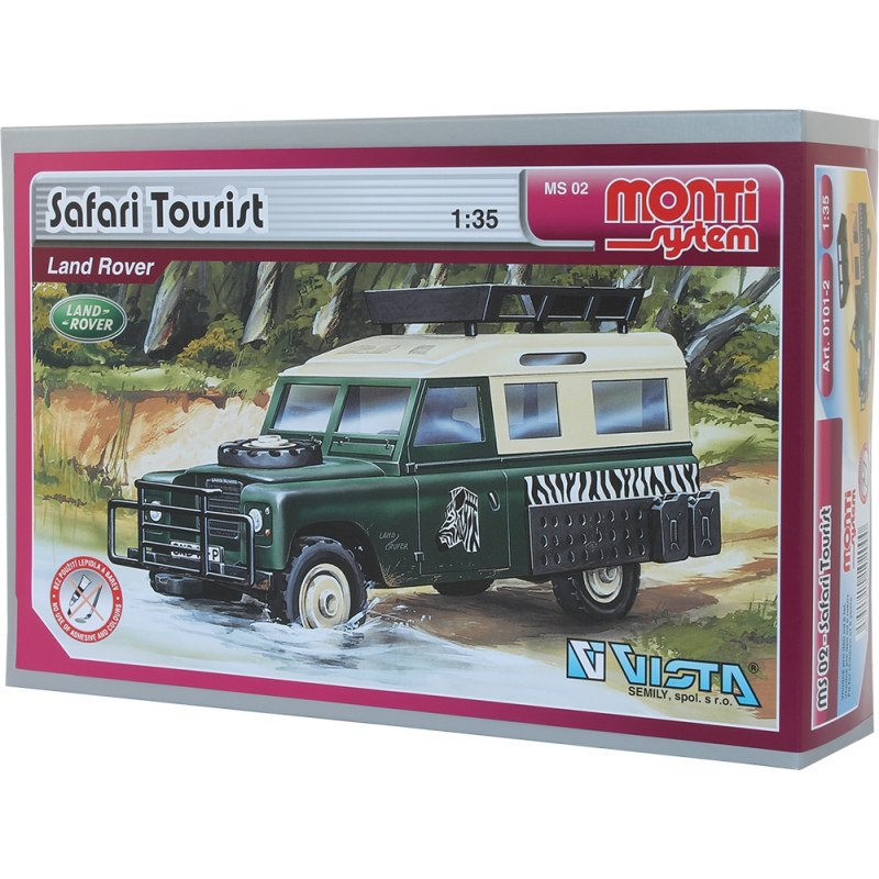 Monti System MS 02 - Safari Tourist 1:35 - Stavebnice