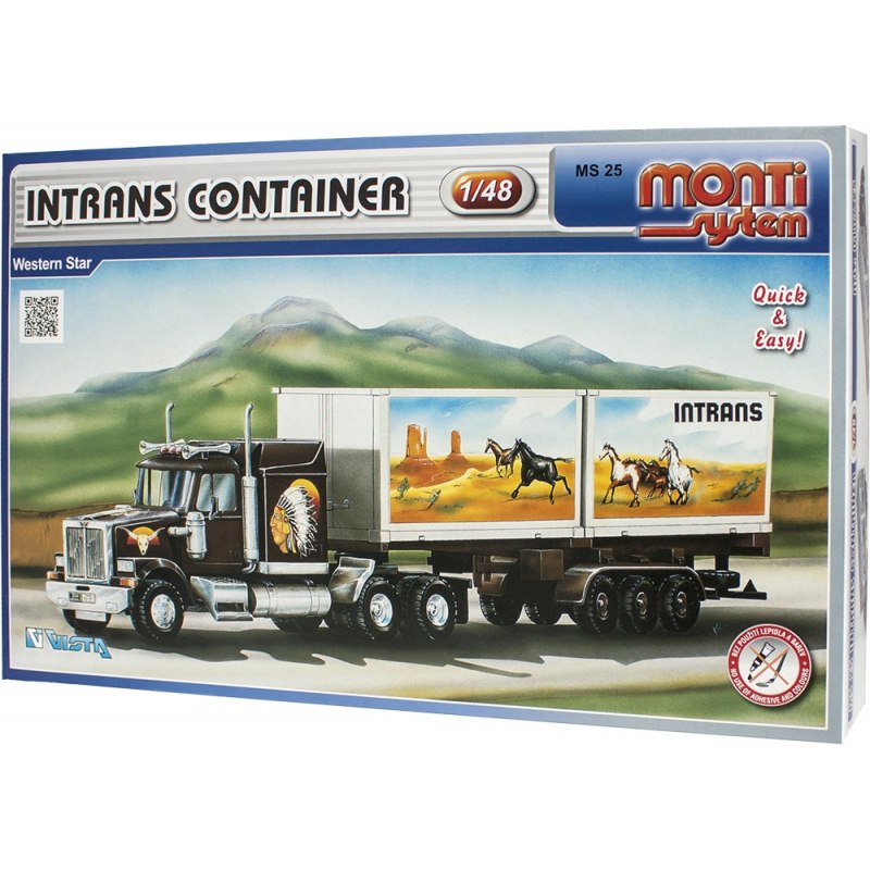 Monti System MS 25 - Intrans Container 1:48 - Stavebnice