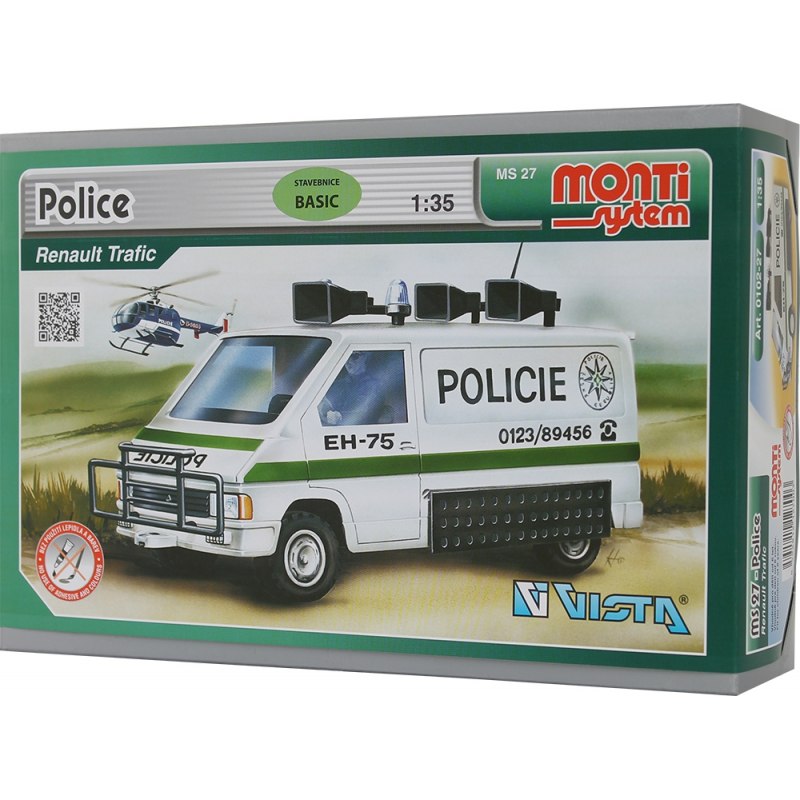 Monti System MS 27 - Police 1:35 - Stavebnice