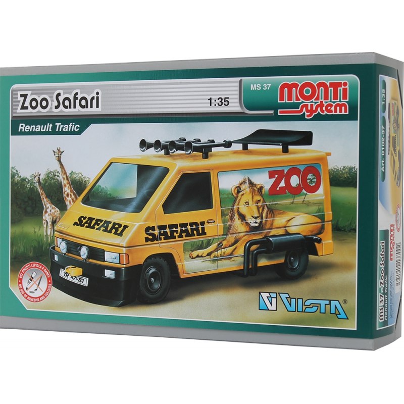 Monti System MS 37 - Zoo Safari 1:35 - Stavebnice