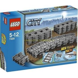 LEGO CITY - Ohybné koľaje 7499