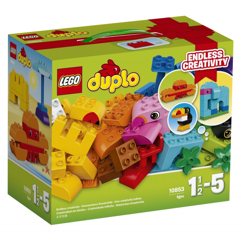 LEGO DUPLO 10853 LEGO DUPLO Kreativní box pro stavitele - Stavebnice