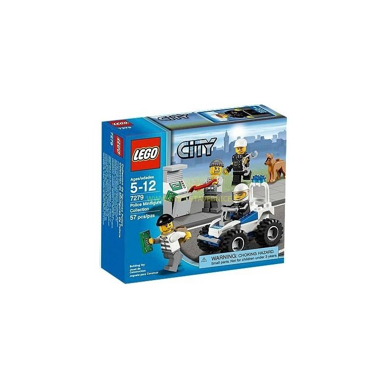 LEGO CITY - Soubor policejních minifigurek 7279 - Stavebnice