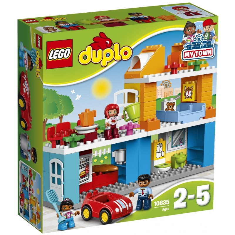 LEGO DUPLO 10835 Rodinný dům - Stavebnice