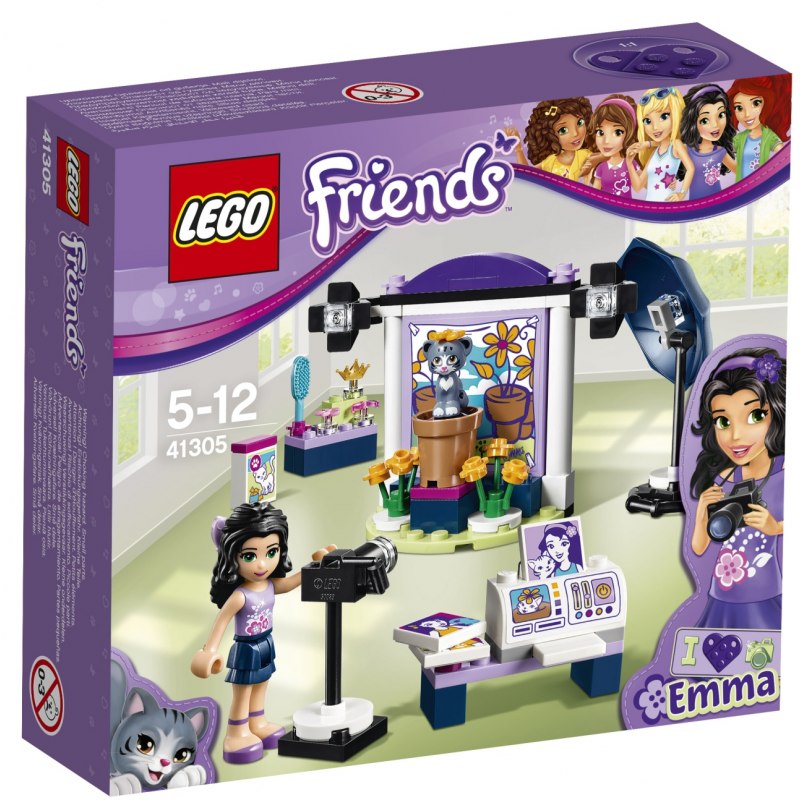 LEGO Friends 41305 Emma a fotografický ateliér - Stavebnice