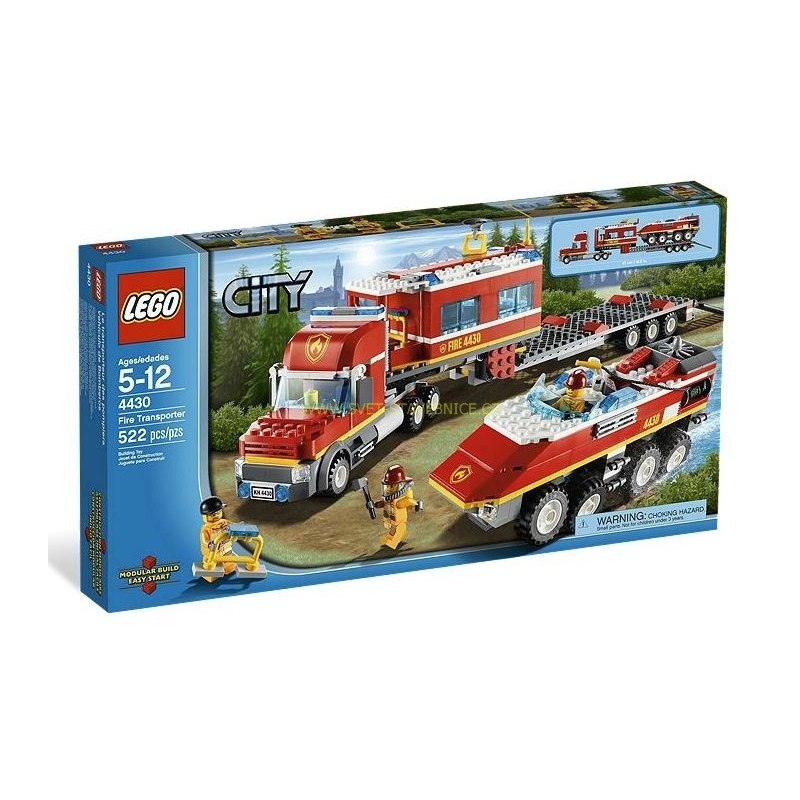 LEGO CITY - Mobilná požiarna stanica 4430 - Stavebnice