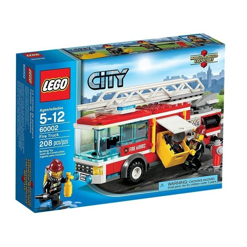 LEGO CITY - Hasičské auto 60002 - Stavebnice