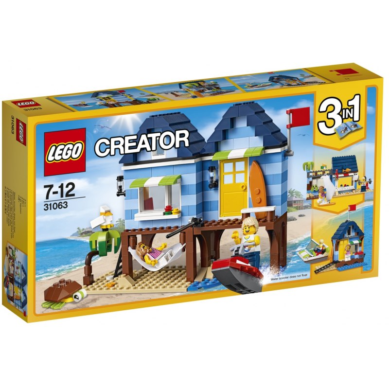 LEGO Creator 31063 Dovolená na pláži - Stavebnice