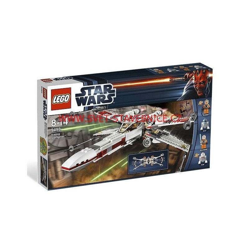 LEGO STAR WARS - Hviezdna stíhačka X-wing 9493 - Stavebnice