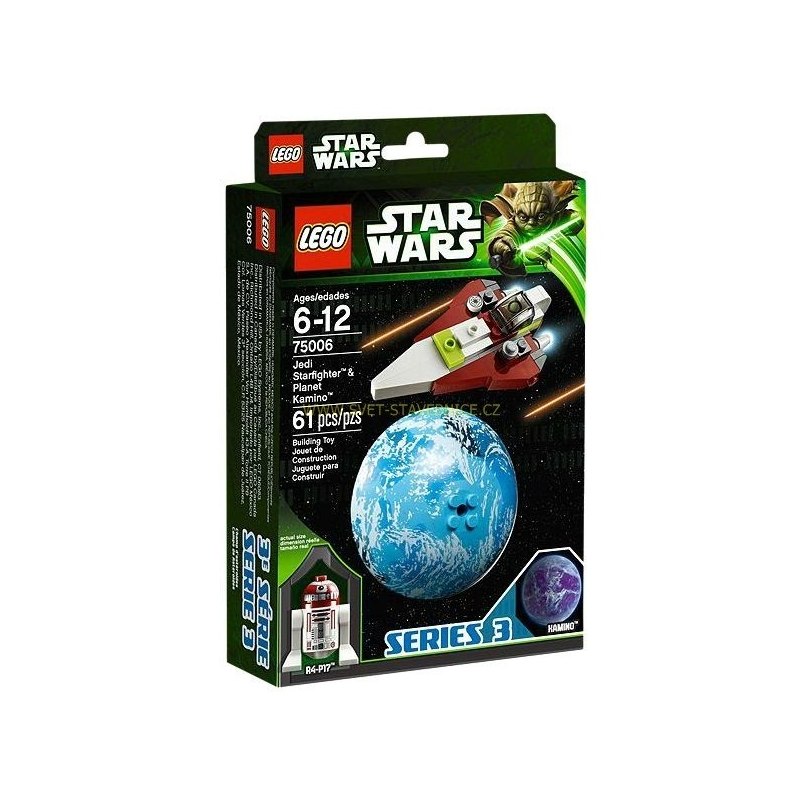 LEGO STAR WARS - Jedi Starfighter & Planet Kamino 75006 - Stavebnice