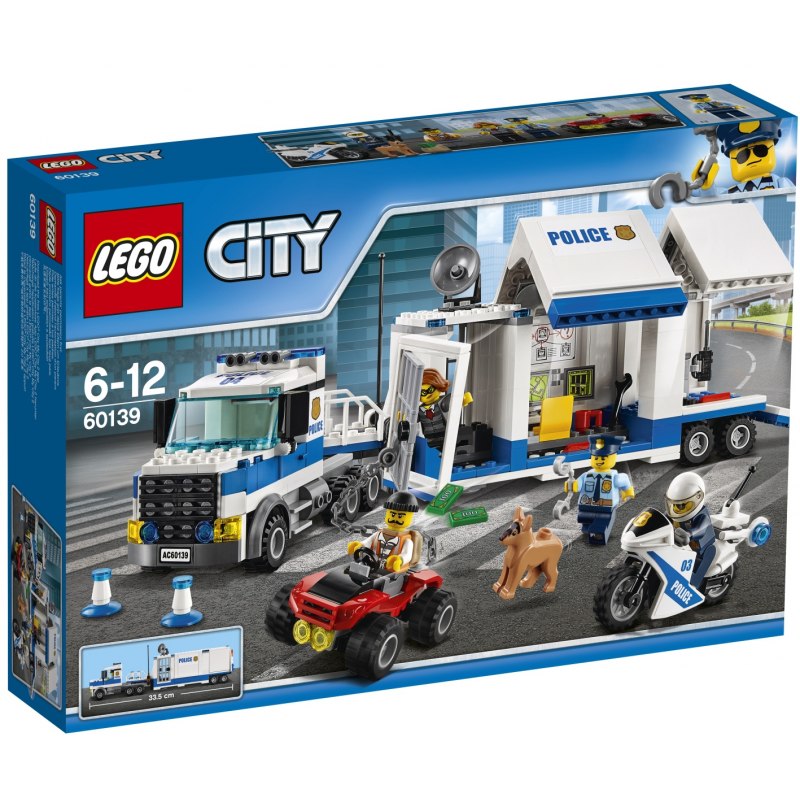 LEGO City 60139 Mobilní velitelské centrum - Stavebnice