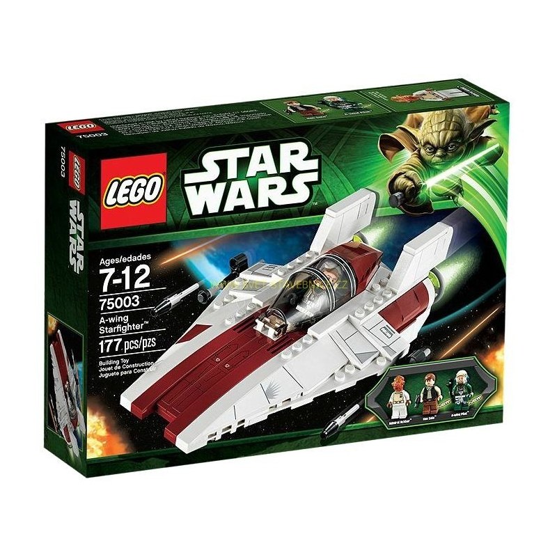 LEGO STAR WARS - Hviezdna stíhačka A-Wing 75003 - Stavebnice