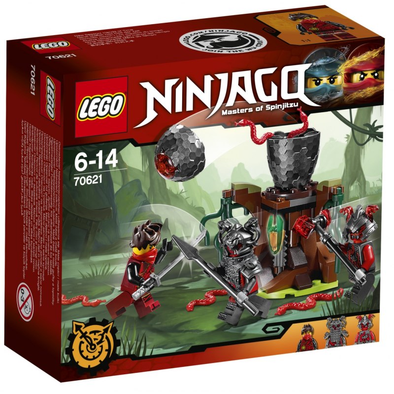 LEGO Ninjago 70621 Rumělkoví válečníci útočí - Stavebnice