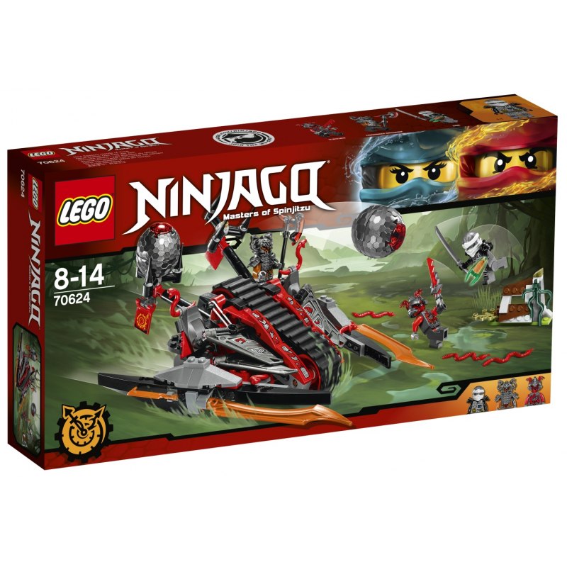LEGO Ninjago 70624 Ničivé vozidlo rumelkových bojovníkov - Stavebnice