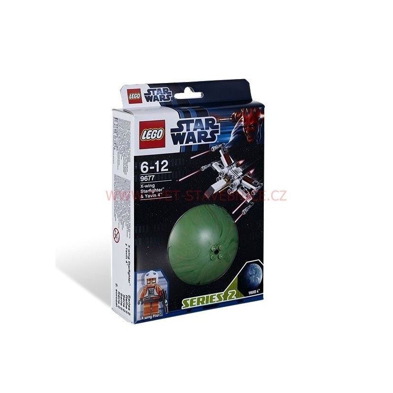 LEGO STAR WARS - Hviezdna stíhačka X-wing a Yavin 9677 - Stavebnice