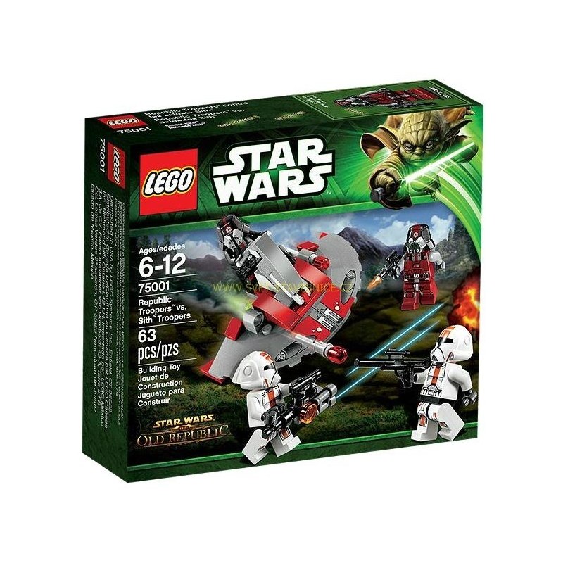 LEGO SW - Republic Troopers vs. Sith Troopers 75001 - Stavebnice
