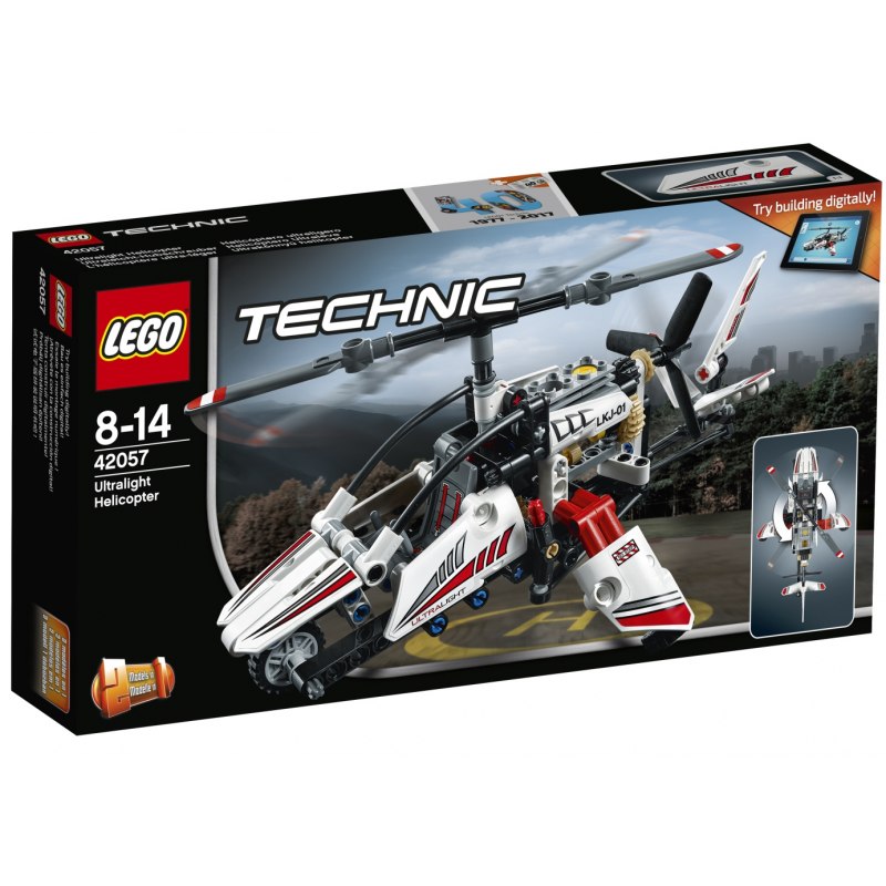 LEGO Technic 42057 Ultralehká helikoptéra - Stavebnice