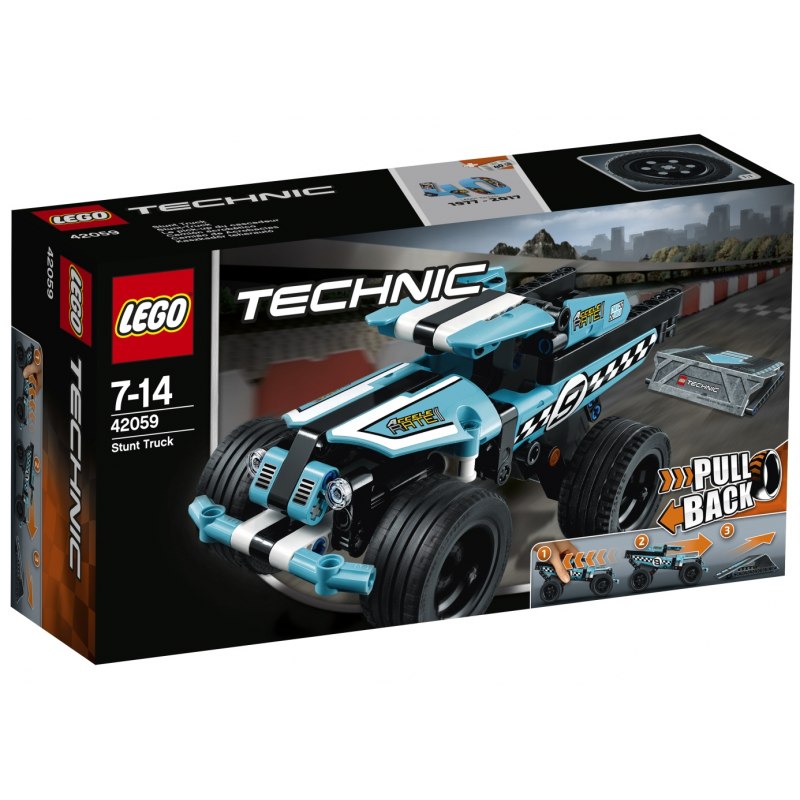 LEGO Technic 42059 Náklaďák pro kaskadéry - Stavebnice
