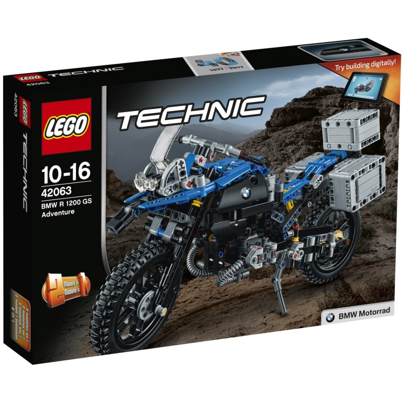 LEGO Technic 42063 BMW R 1200 GS Adventure - Stavebnice
