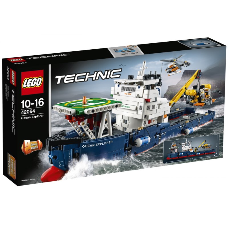 LEGO Technic 42064 Výzkumná oceánská loď - Stavebnice