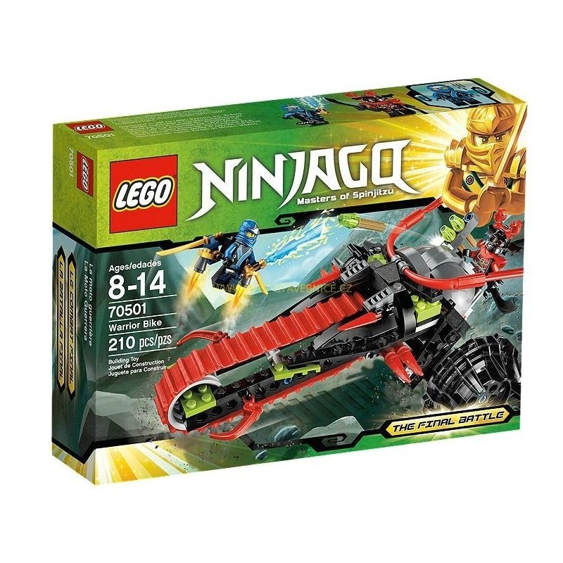 LEGO NINJAGO - Bojová motorka 70501 - Stavebnice