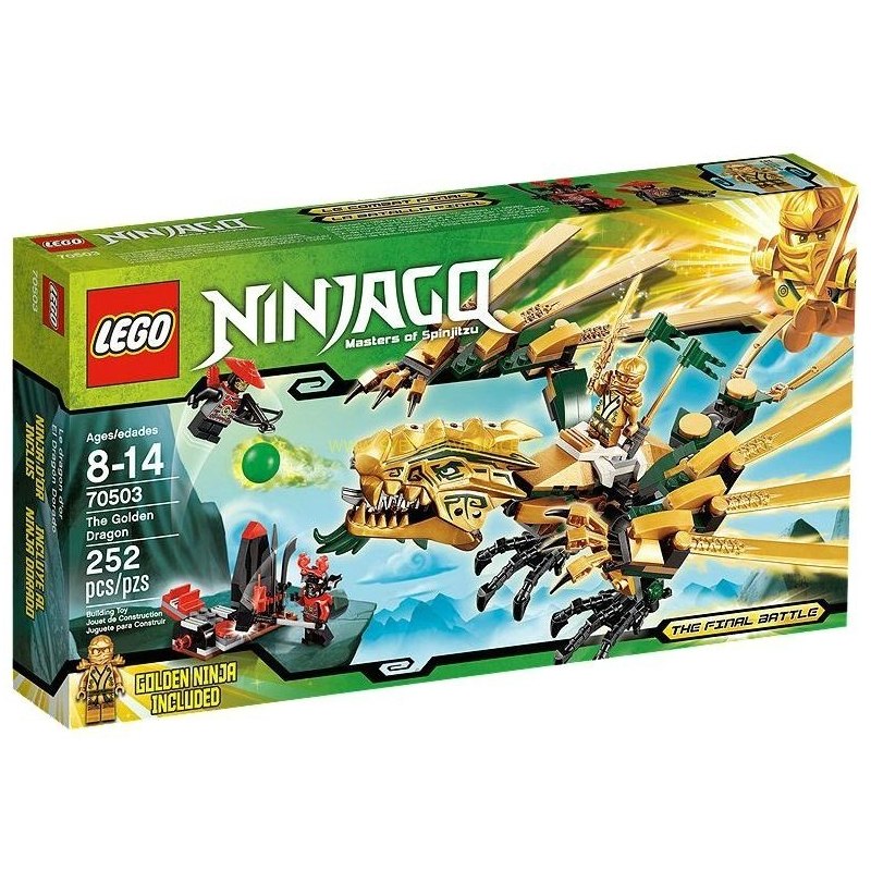 LEGO NINJAGO - Zlatý drak 70503 - Stavebnice