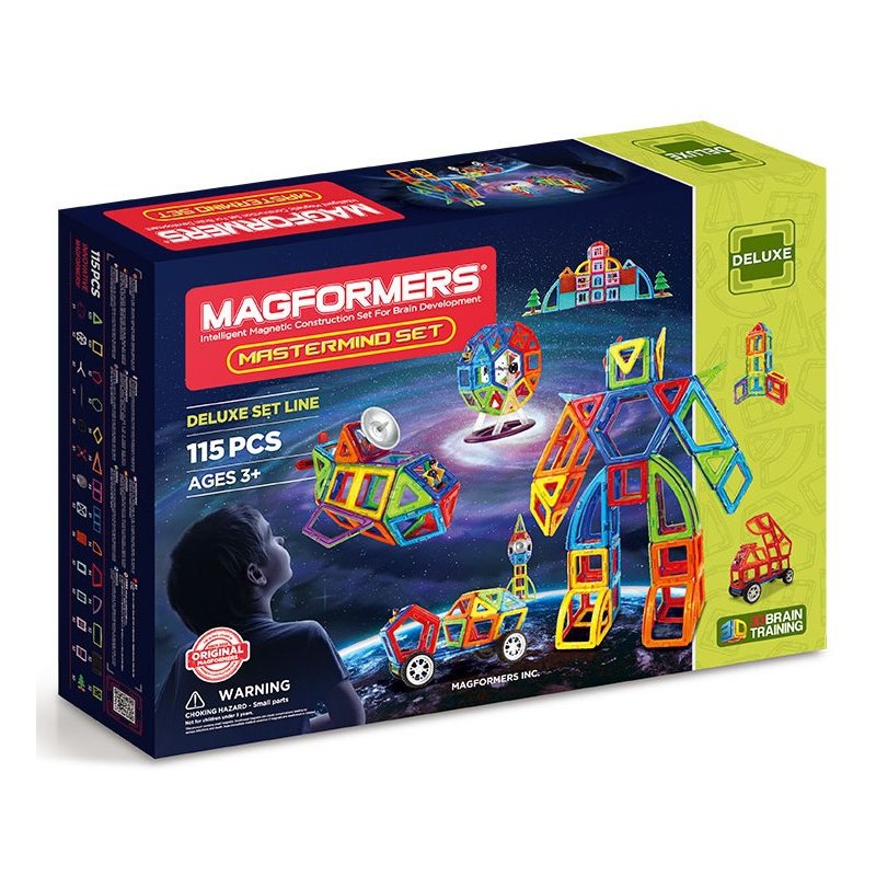 Magformers - Mastermind 115 dílků - Stavebnice