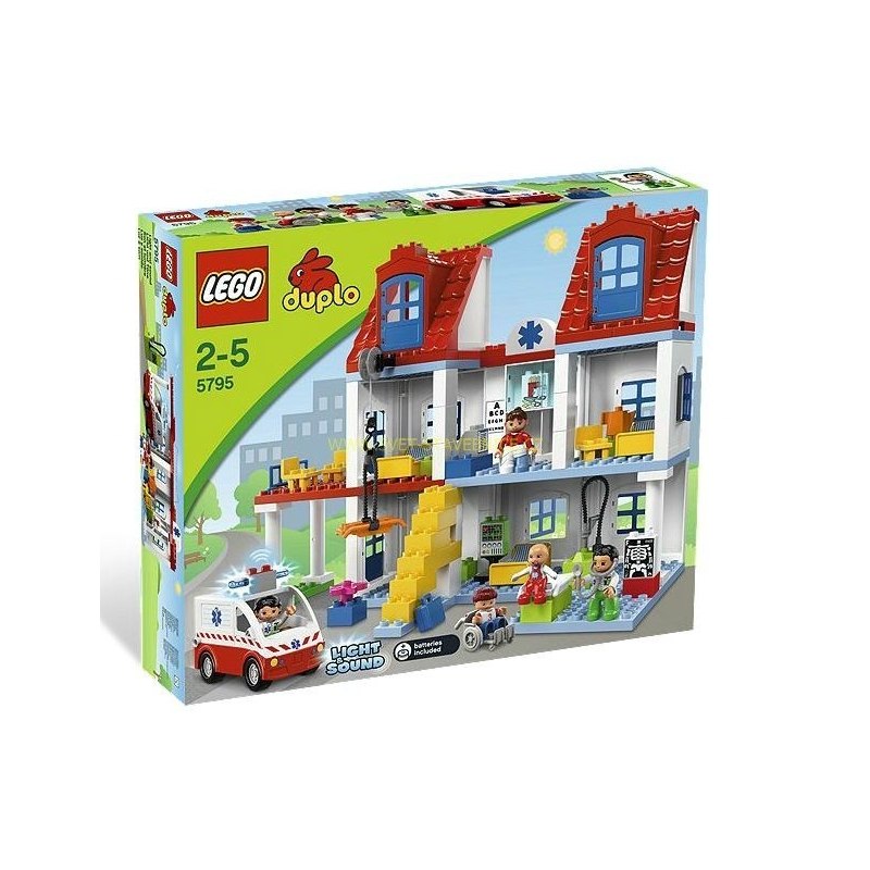 LEGO DUPLO - Veľká mestská nemocnica 5795 - Stavebnice