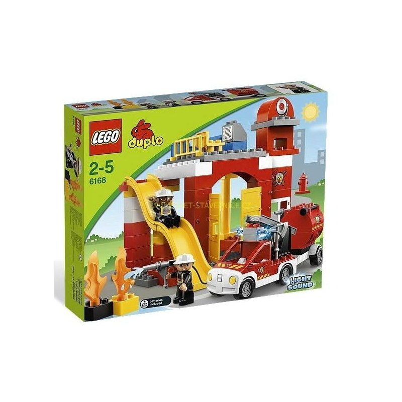 LEGO DUPLO - Hasičská stanica 6168 - Stavebnice