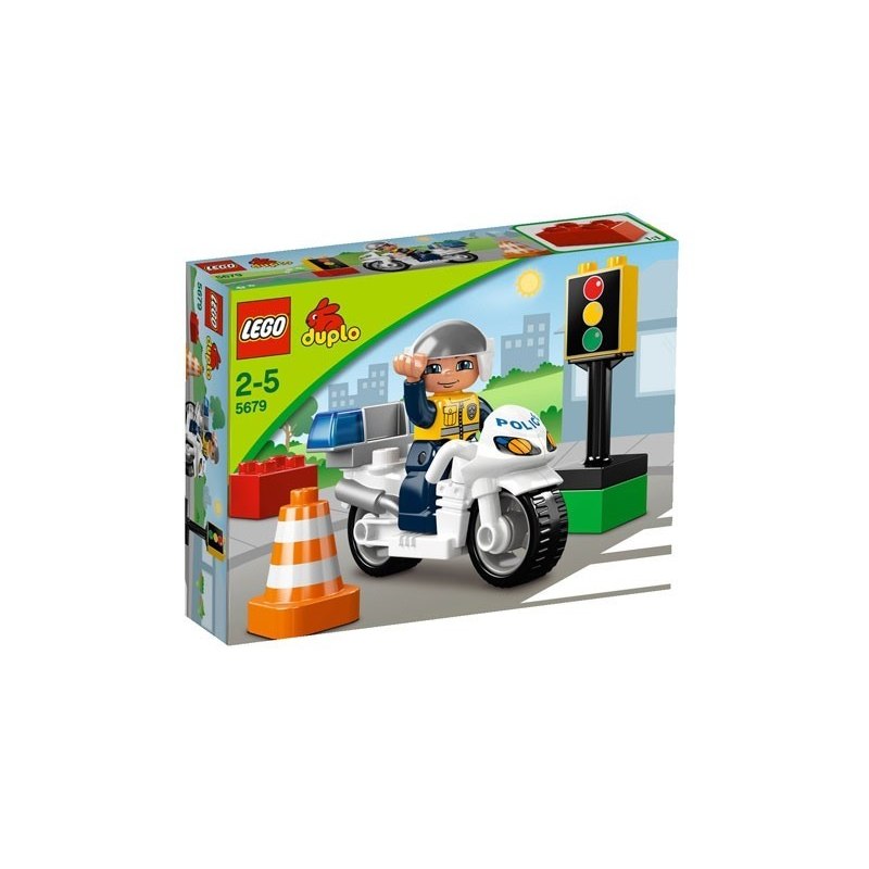 LEGO DUPLO - Policajná motorka 5679 - Stavebnice