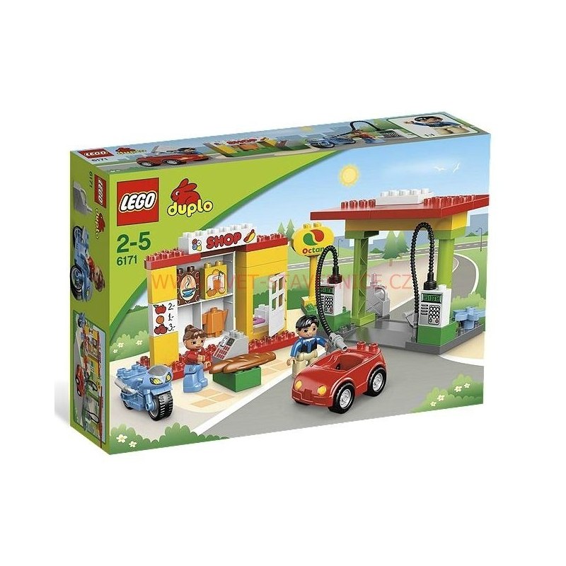 LEGO DUPLO - Čerpacia stanica 6171 - Stavebnice