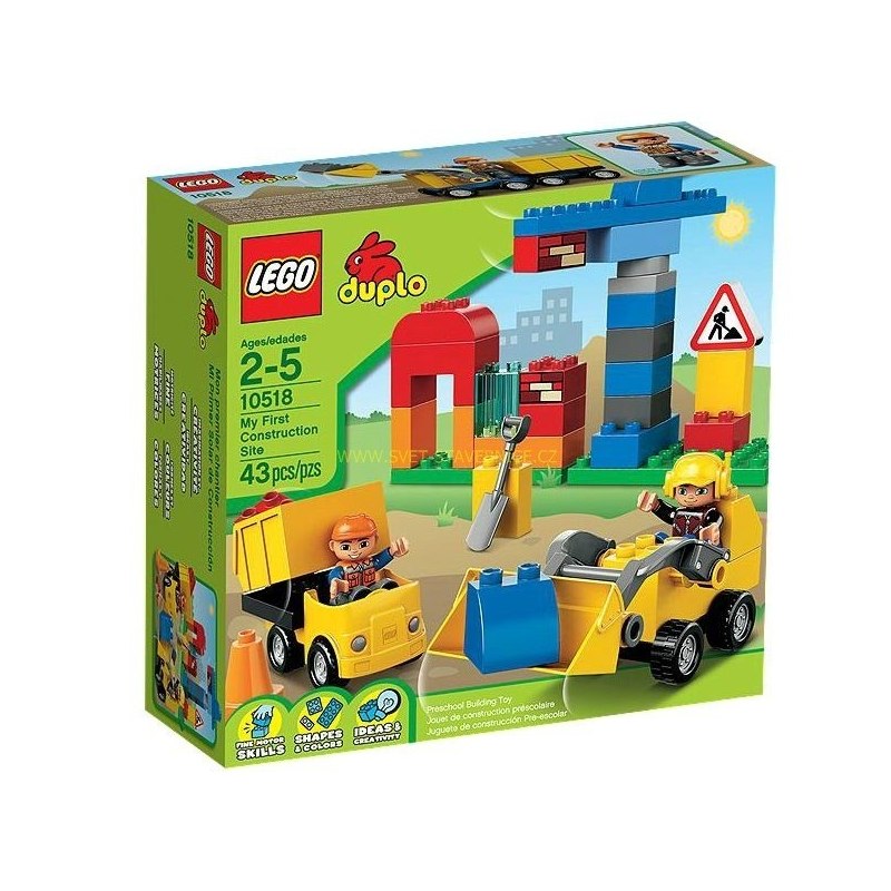 LEGO DUPLO - Moja prvá stavba 10518 - Stavebnice
