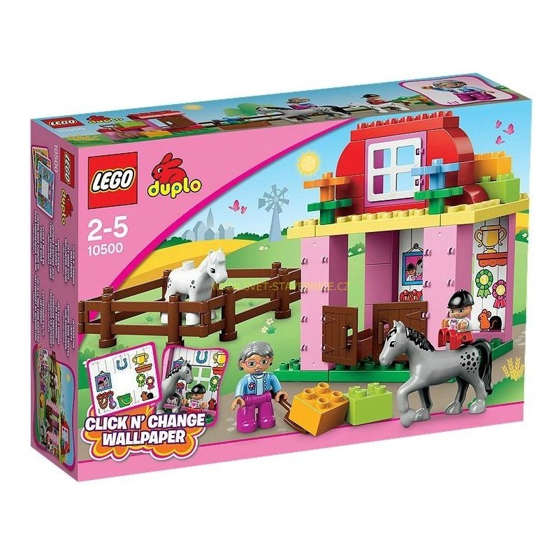 LEGO DUPLO - Koňské stáje 10500 - Stavebnice