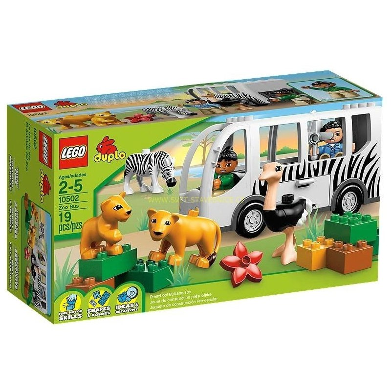 LEGO DUPLO - Zoo autobus 10502 - Stavebnice