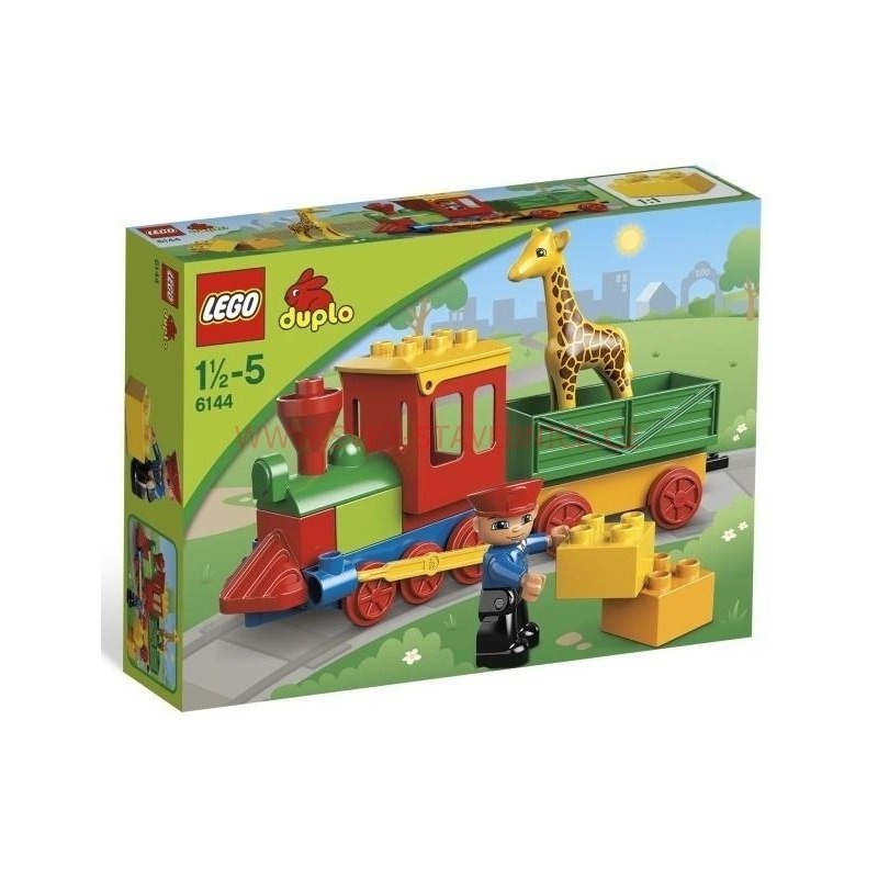 LEGO DUPLO - Vláčik v zoo 6144 - Stavebnice