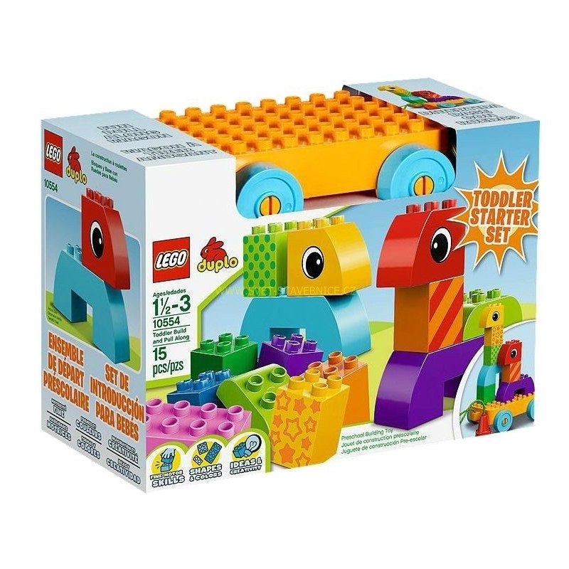LEGO DUPLO - Ťahacie hračky pre batoľatá 10554 - Stavebnice