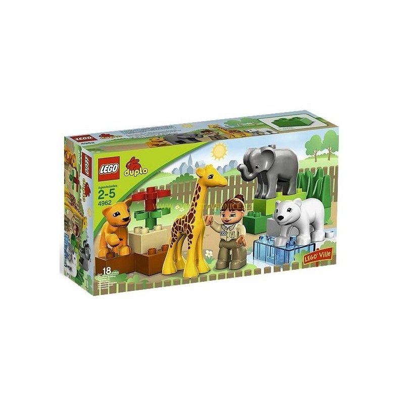 LEGO Duplo - Baby zoo 4962 - Stavebnice