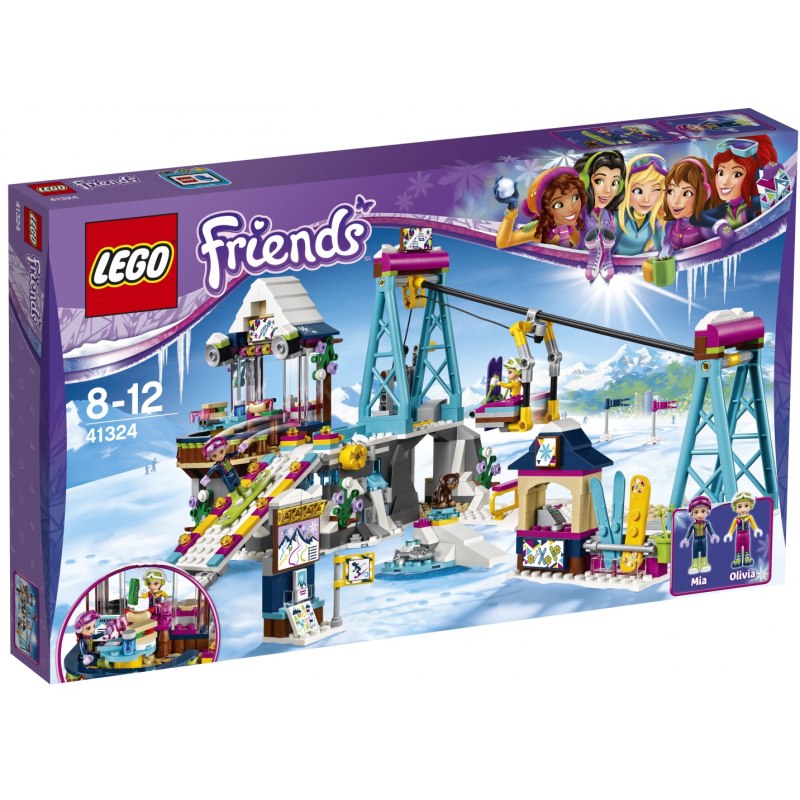 LEGO Friends 41324 Lyžařský vlek v zimním středisku - Stavebnice