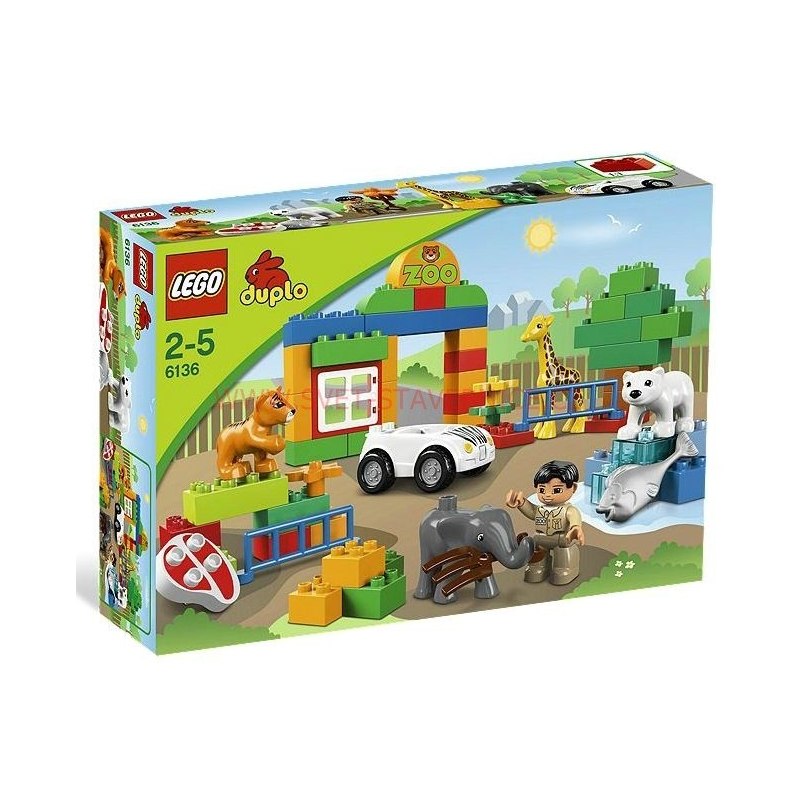 LEGO DUPLO - Moja prvá ZOO 6136 - Stavebnice